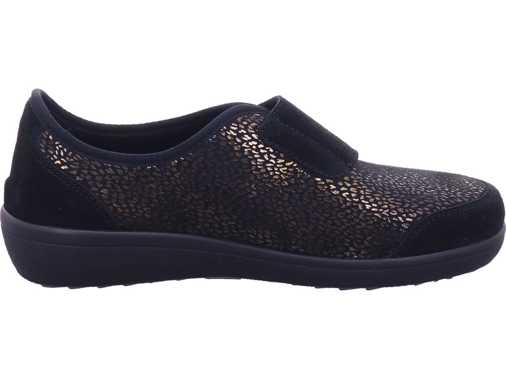 Varomed Damen Halbschuh Freemont in schwarz