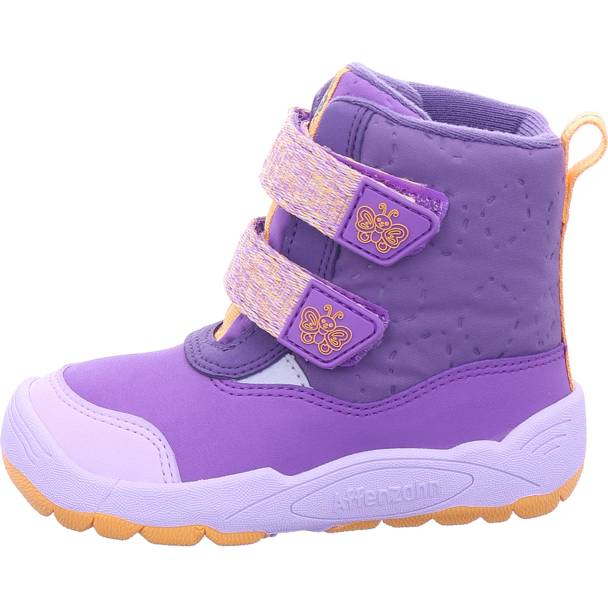 Affenzahn Mädchen Winterstiefel Butterfly in lila