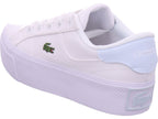 Lacoste Damen Textilschuh Ziane Platform in weiß