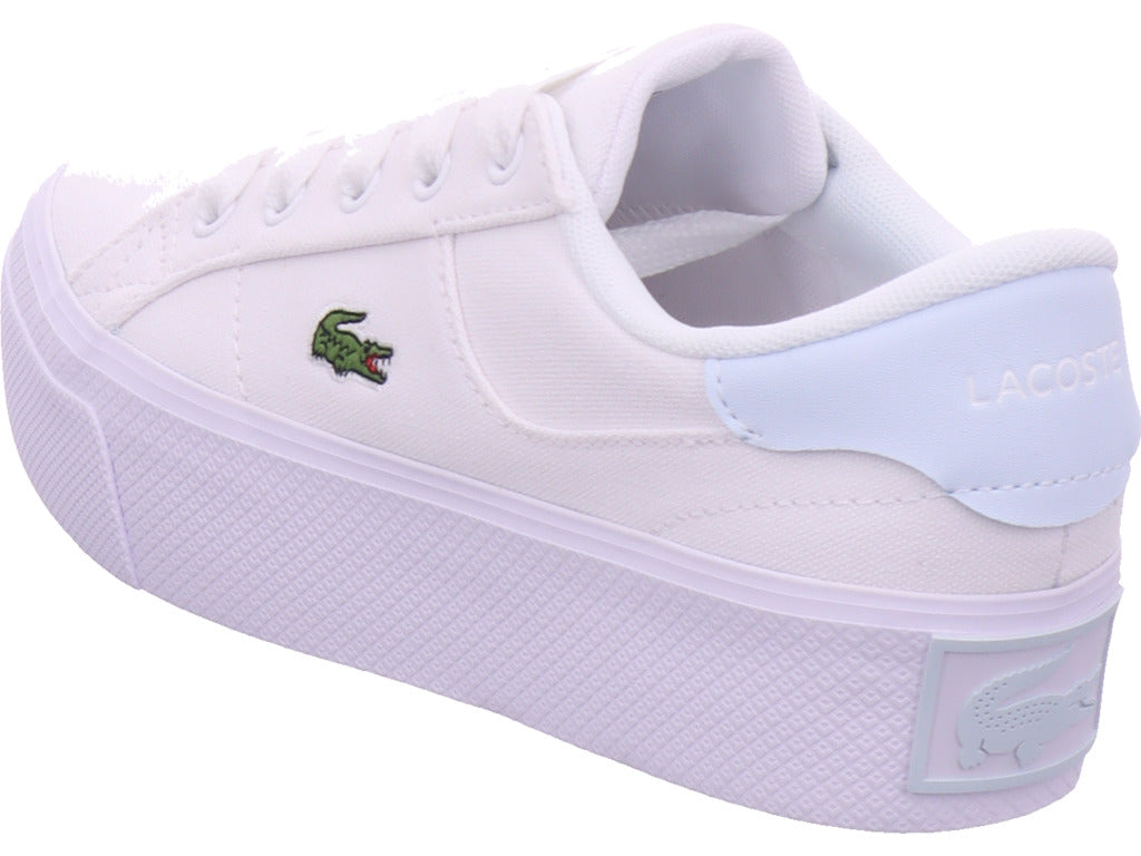 Lacoste Damen Textilschuh Ziane Platform in weiß
