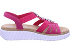 Rieker Damen Sandalette Fsk Damen Sandalen in pink