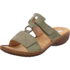 Rieker Damen Pantolette  in grün