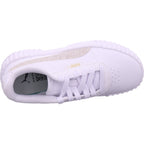 Puma Damen Sneaker Carina 3.0 Topcat in weiß