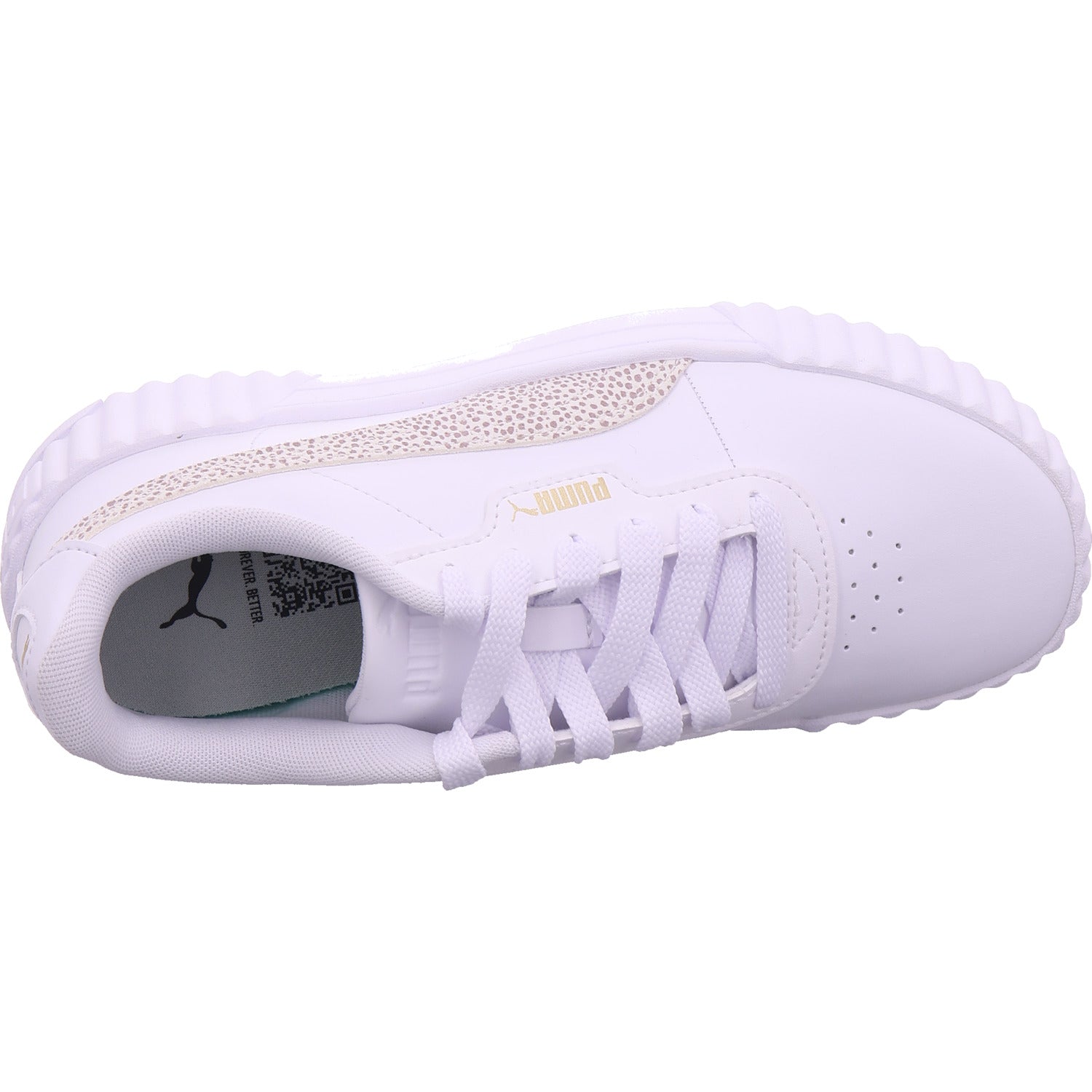 Puma Damen Sneaker Carina 3.0 Topcat in weiß