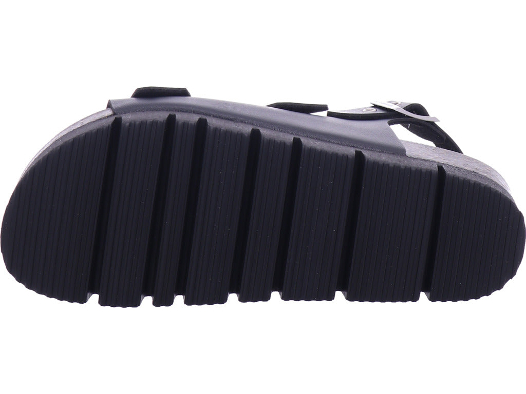 Pölking Damen Sandalette  in schwarz