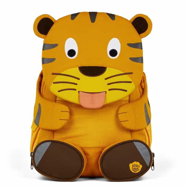 Affenzahn Damen  Kindergarten Backpack Tiger in beige