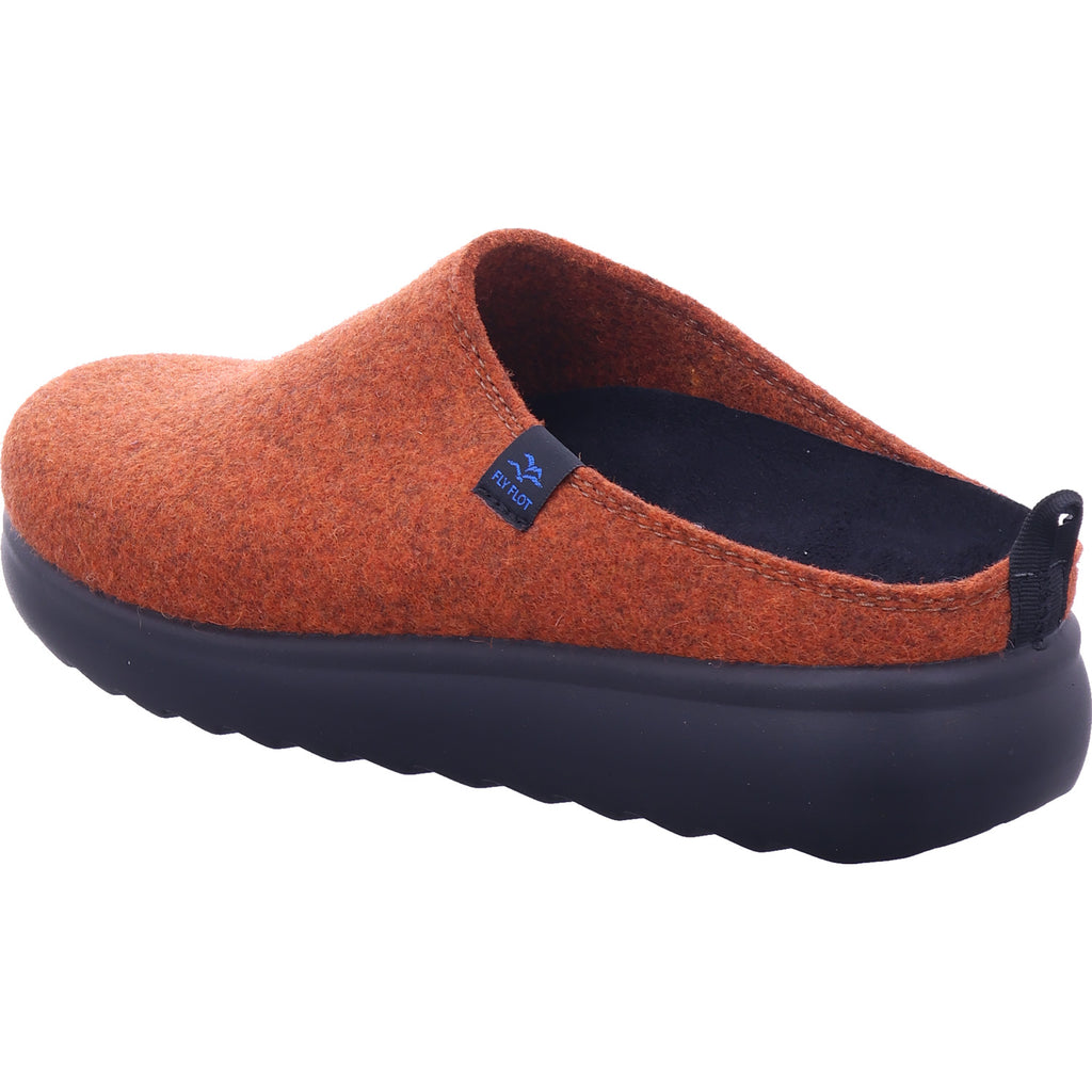Fly Flot Damen Pantolette  in orange