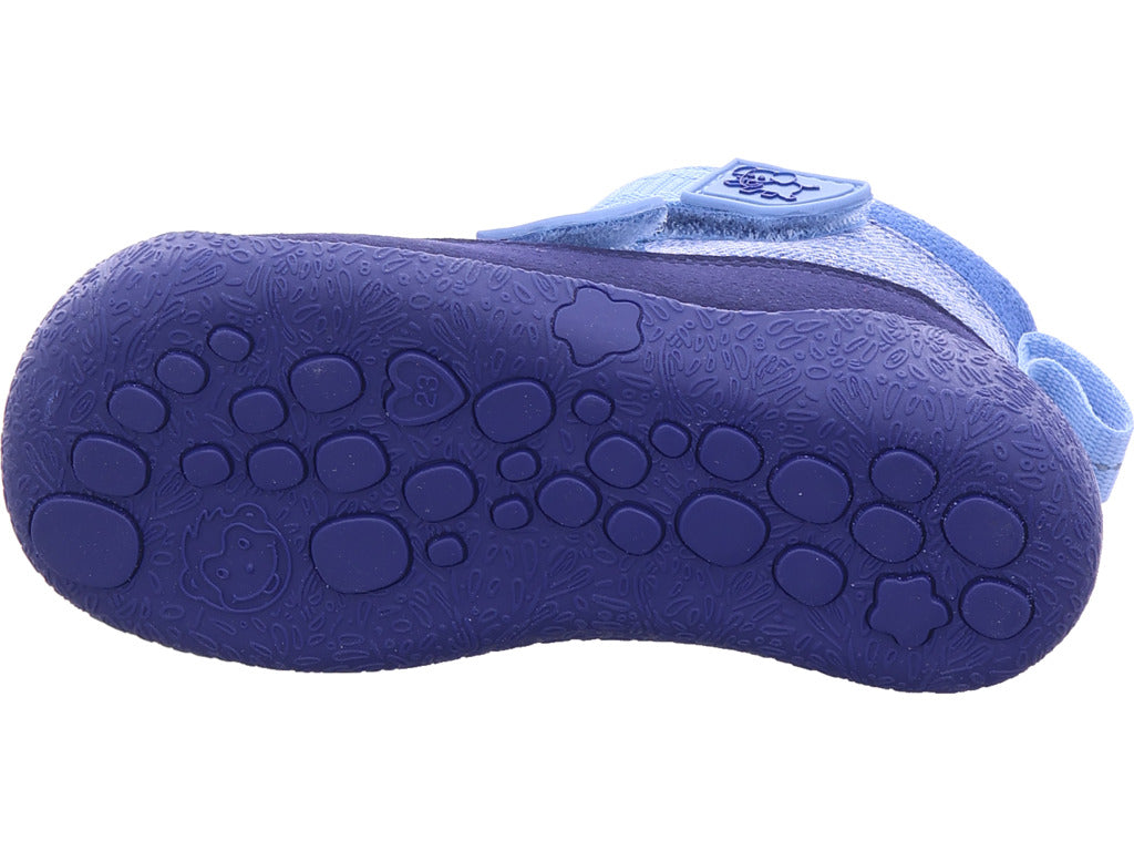 Affenzahn Boys' Boots Elephant in blue