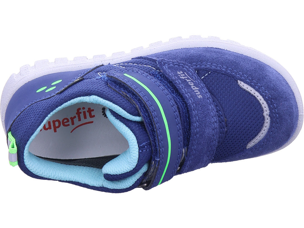Superfit Boys' First Walking Shoe Sport7 Mini in Blue