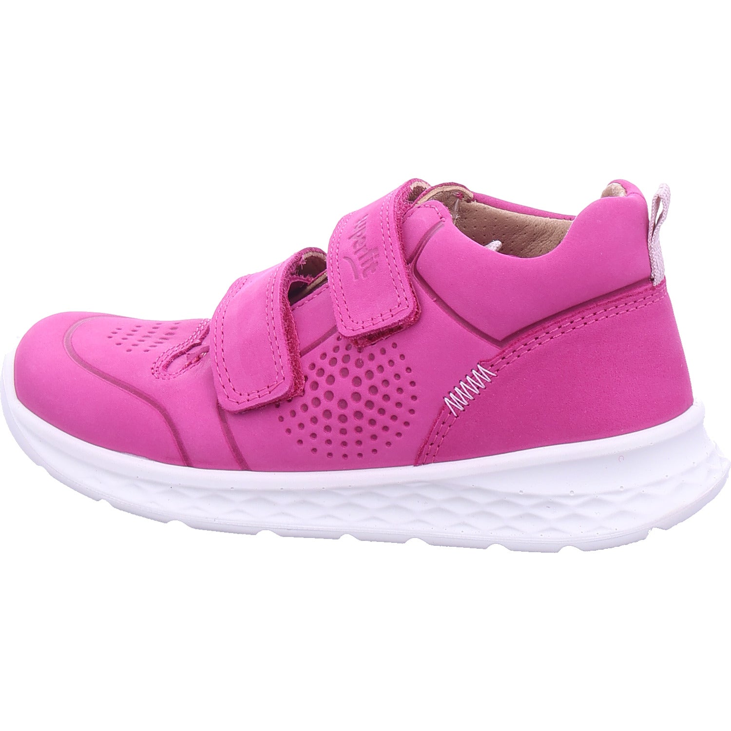 Superfit Mädchen Halbschuh Stiefelette Leder \ Breeze in pink