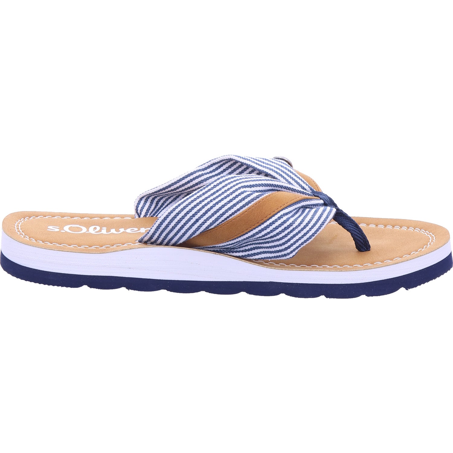 s.Oliver Damen Pantolette  in blau