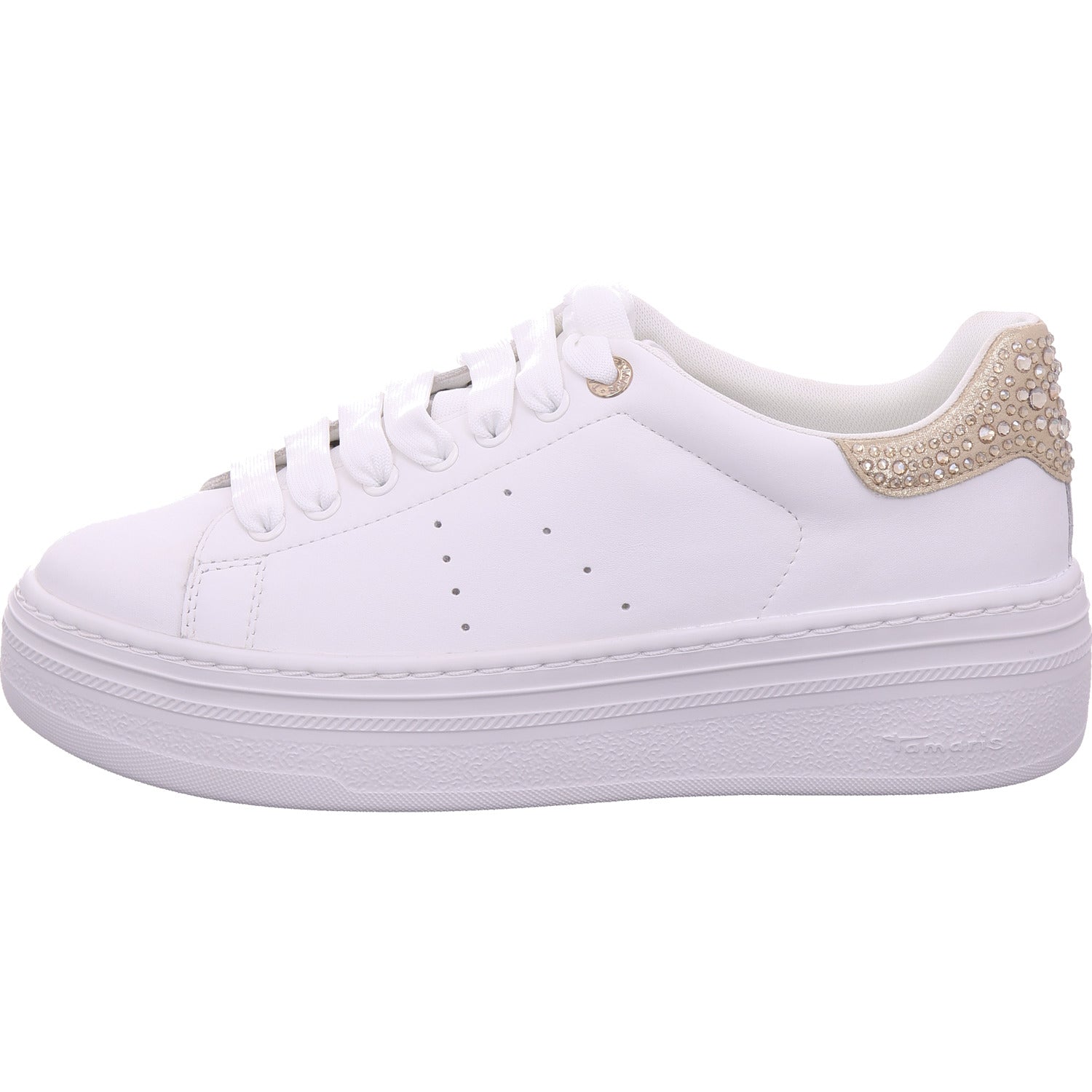 Tamaris women's sneakers in white
