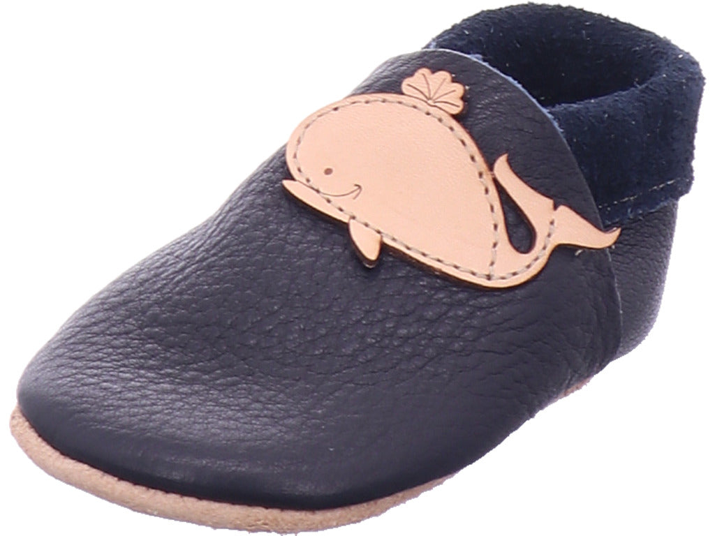 NENS  Slipper Wal Ocean in blau