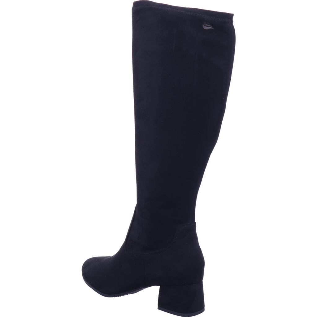Jana Damen Stiefel  in schwarz