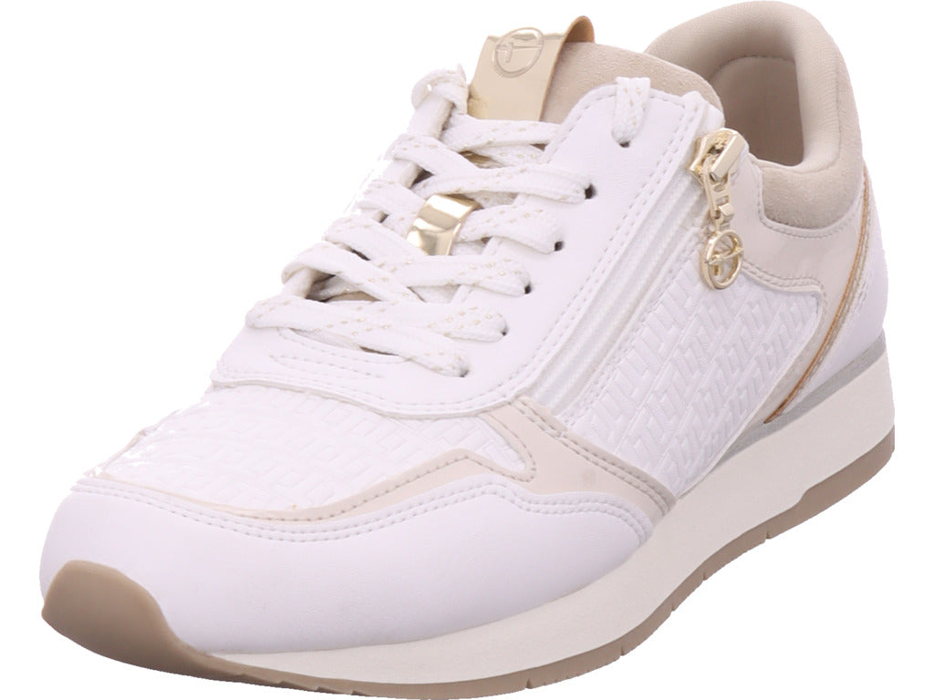 Tamaris women's sneakers in white