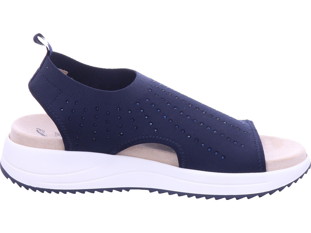 Caprice Damen Sandale  in blau
