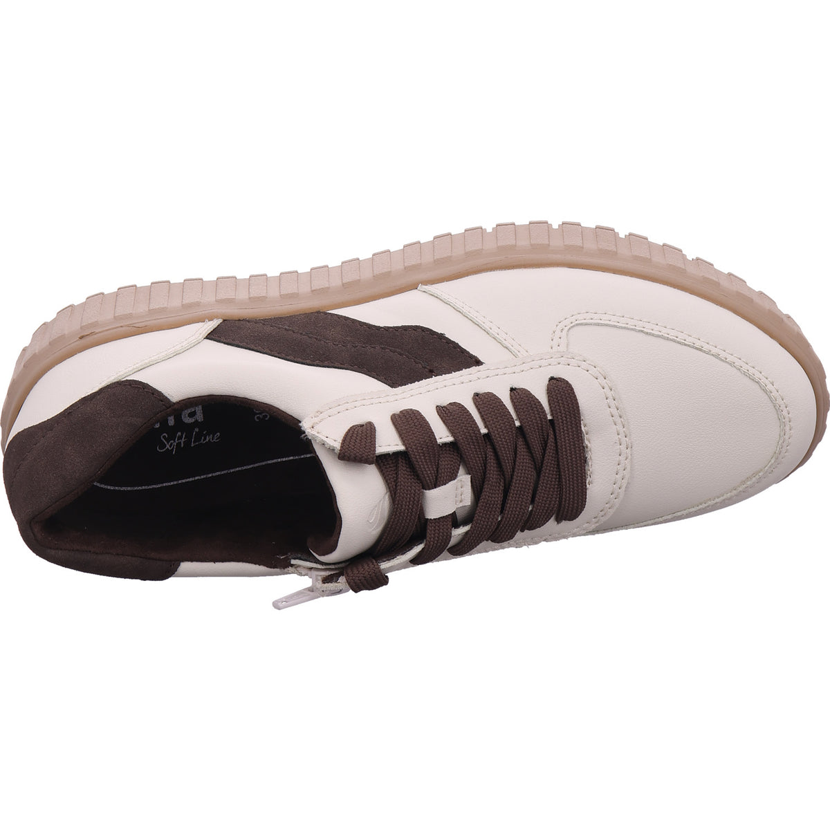 Jana Damen Sneaker  in beige