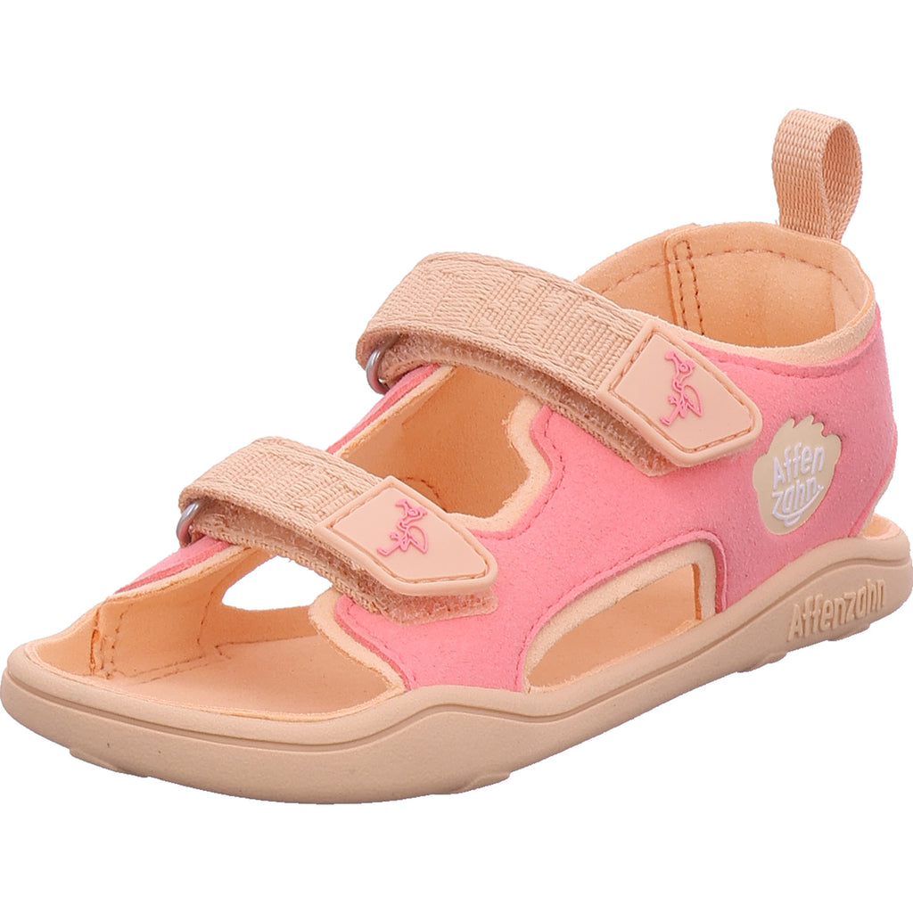 Affenzahn Girls' Sandals Vegan Airy Flamingo in rose