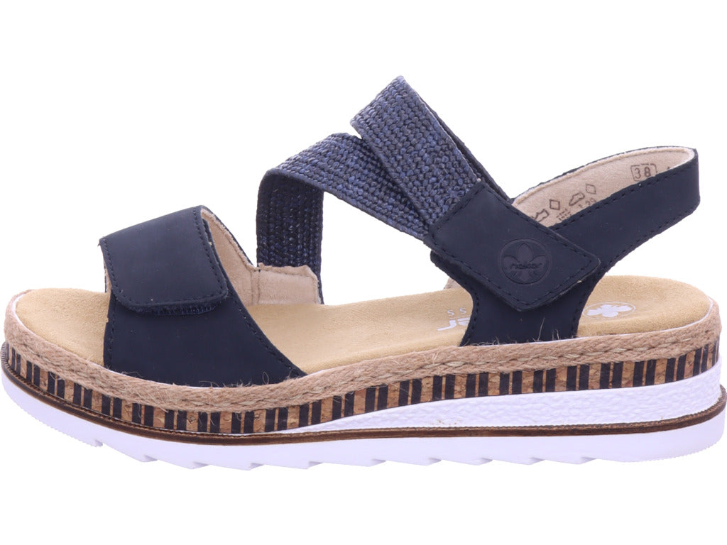 Rieker Women's Sandal Fsk Women's Sandals in blue