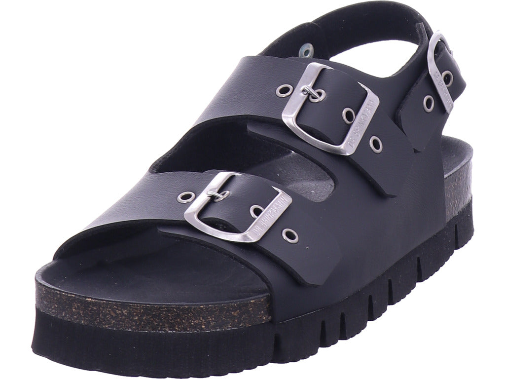 Pölking Damen Sandalette  in schwarz