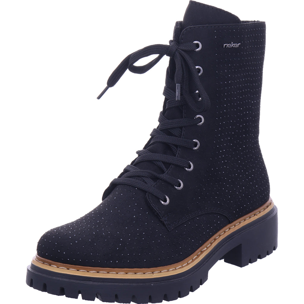 Rieker Damen Stiefelette  in schwarz