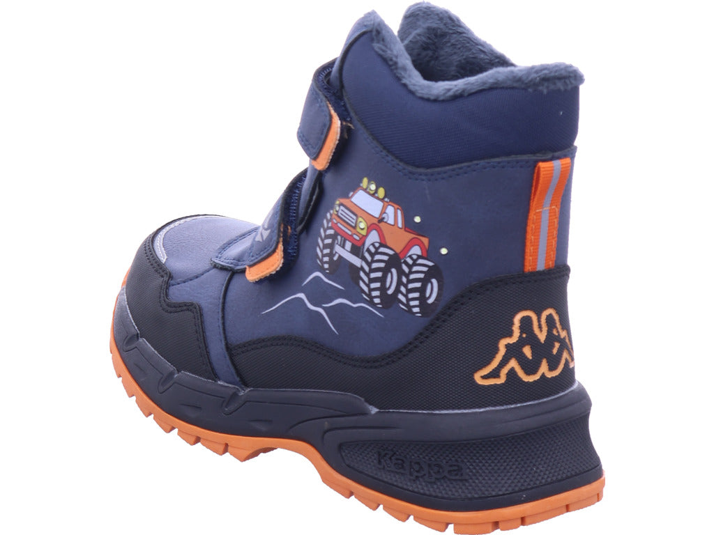 Kappa Jungen Moonboots  in blau