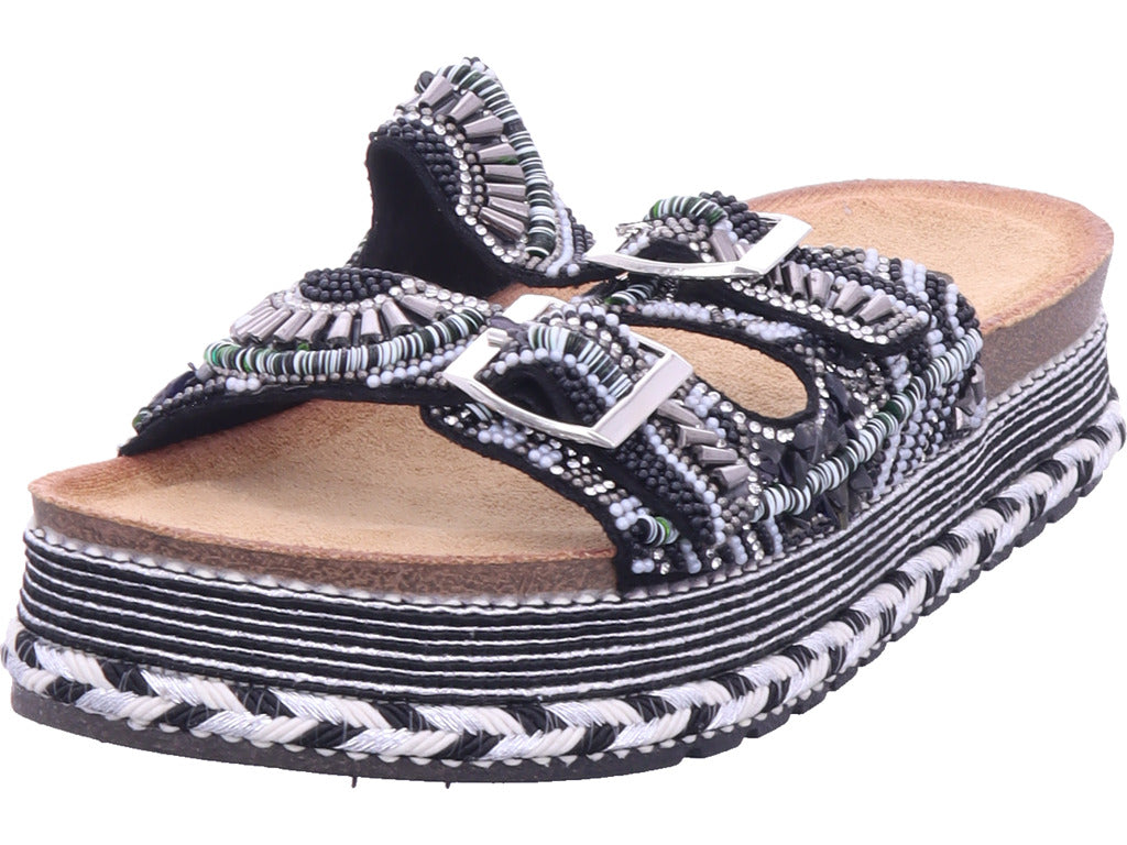 La Strada Damen Pantolette  in schwarz