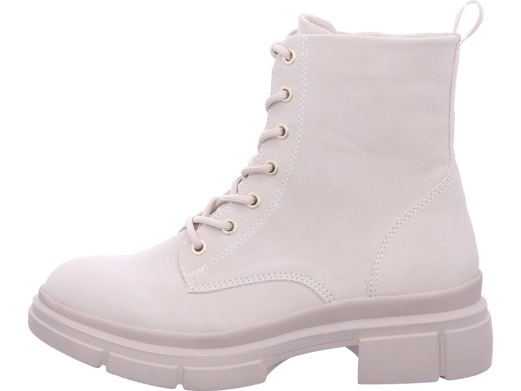 Tamaris women's ankle boots M2526341 in sand-taupe
