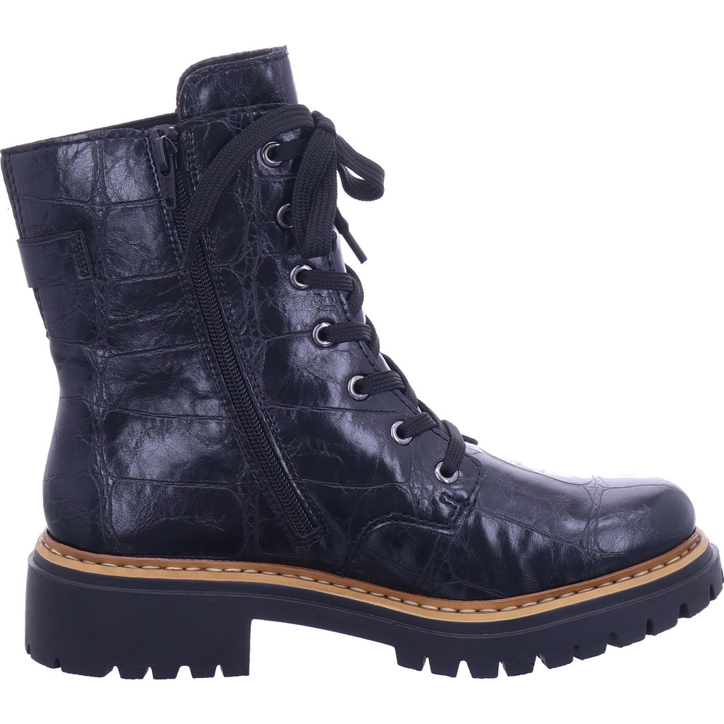 Rieker Damen Stiefelette  in schwarz