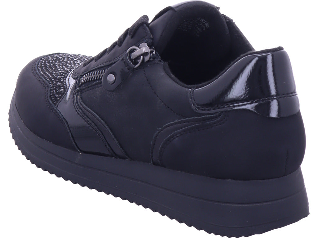 Jana Damen Sneaker  in schwarz