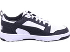 Puma Women's Low Top Shoe Rebound V6 Lo Jr in Black