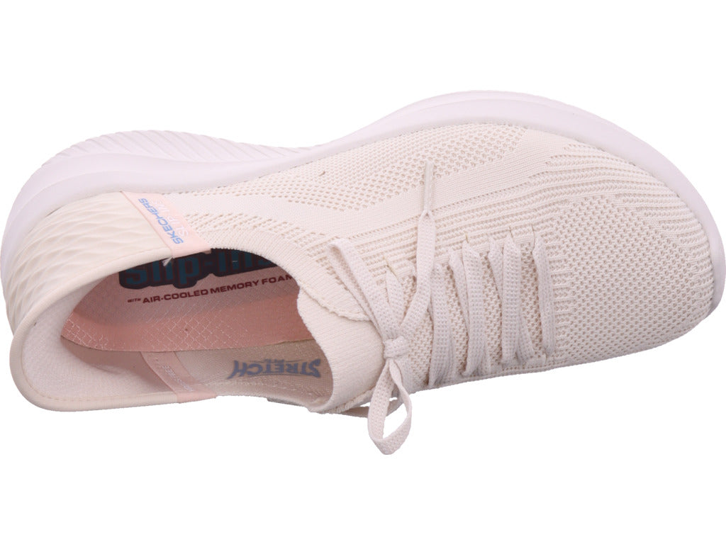 Dámské nazouváky SKECHERS Ultra Flex 3.0 v béžové barvě