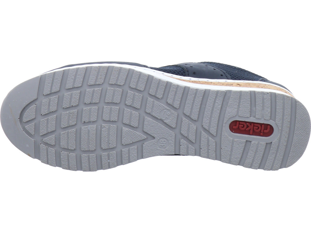 Rieker Women's Slip-On Shoes, Women's Flats in Blue