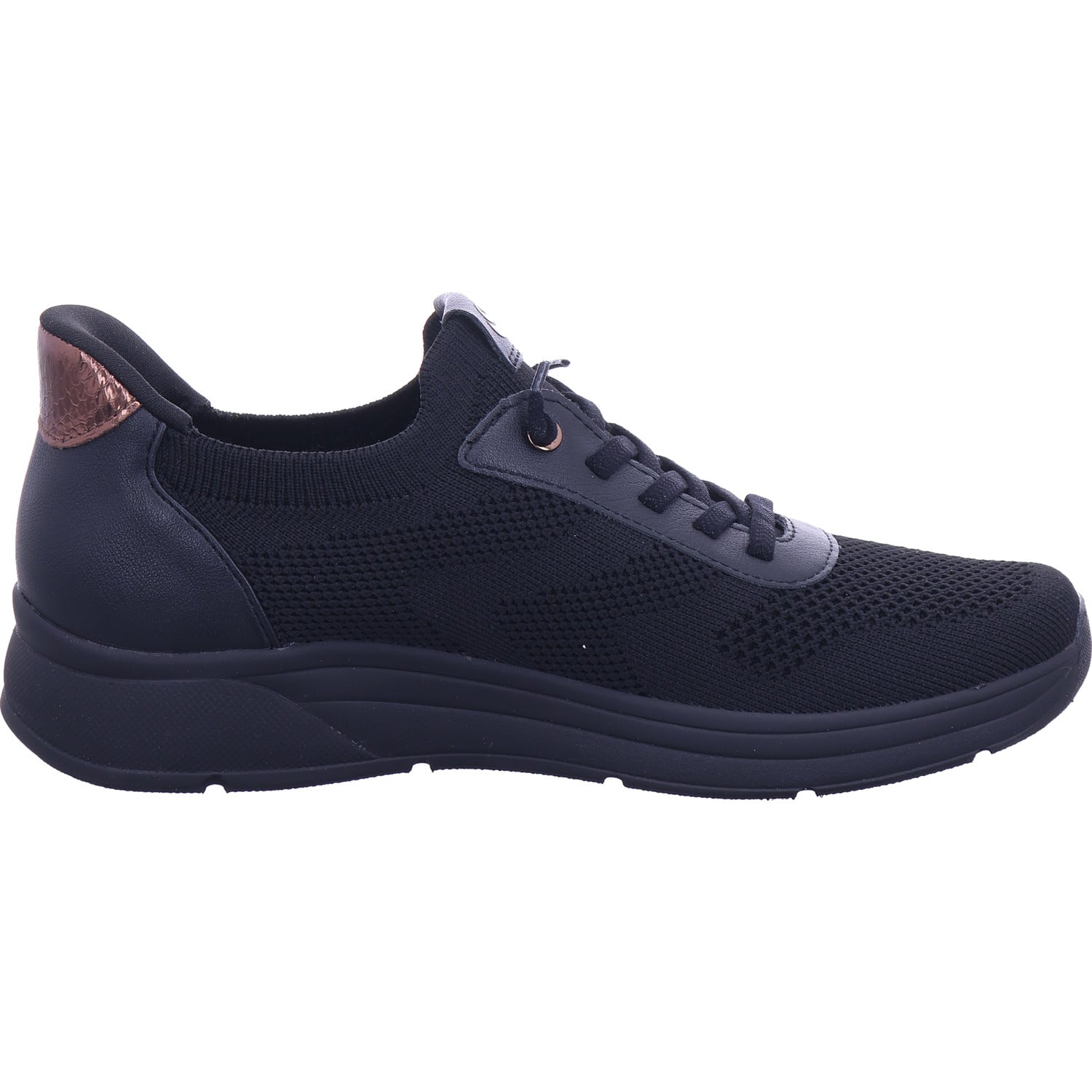 Jana Damen Sneaker  in schwarz