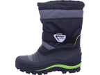 Zoth Spiral Boys Moon Boots Spiral Black/Green in Black