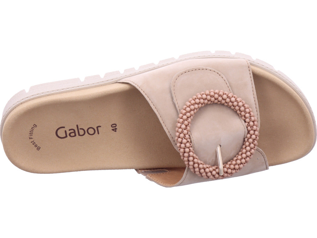 Gabor Women's Mule in beige