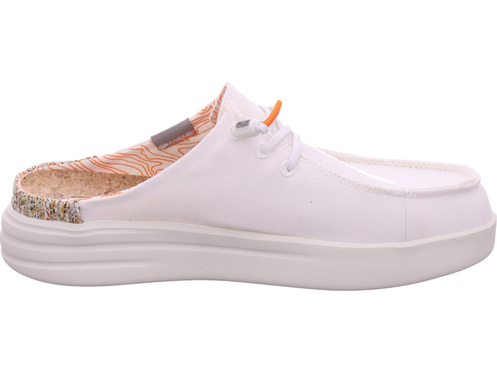 Fusion Damen Pantolette  in weiß