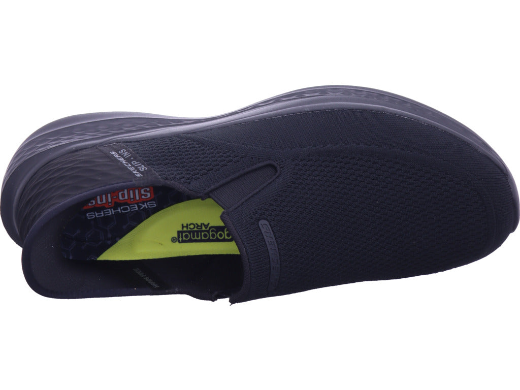 SKECHERS Men's Trainers Slade Deacon in black