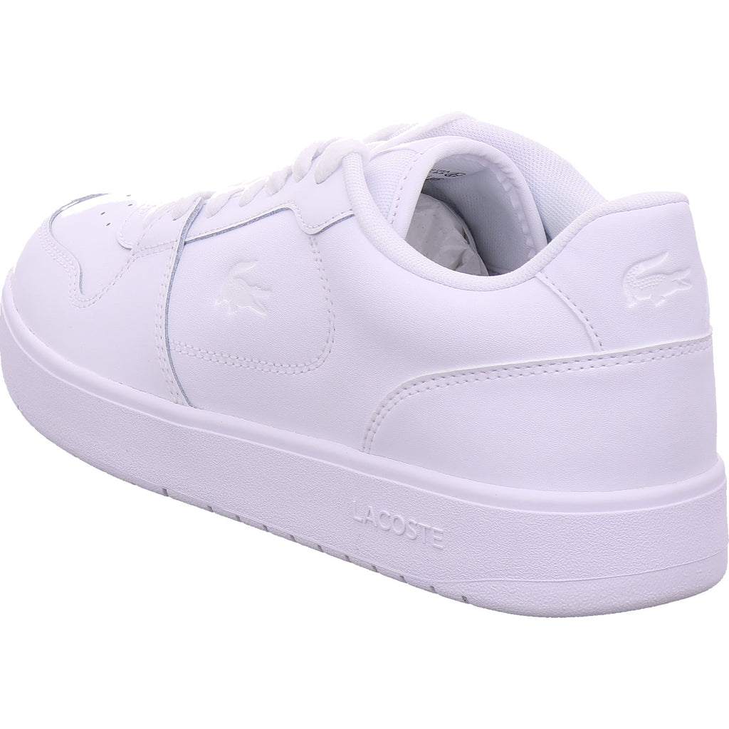 Lacoste Men's Low Top Mens Court Ace Sneakers in white