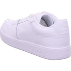 Lacoste Men's Low Top Mens Court Ace Sneakers in white
