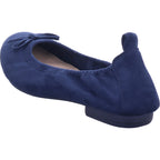 Marco Tozzi women's ballerina shoes in blue