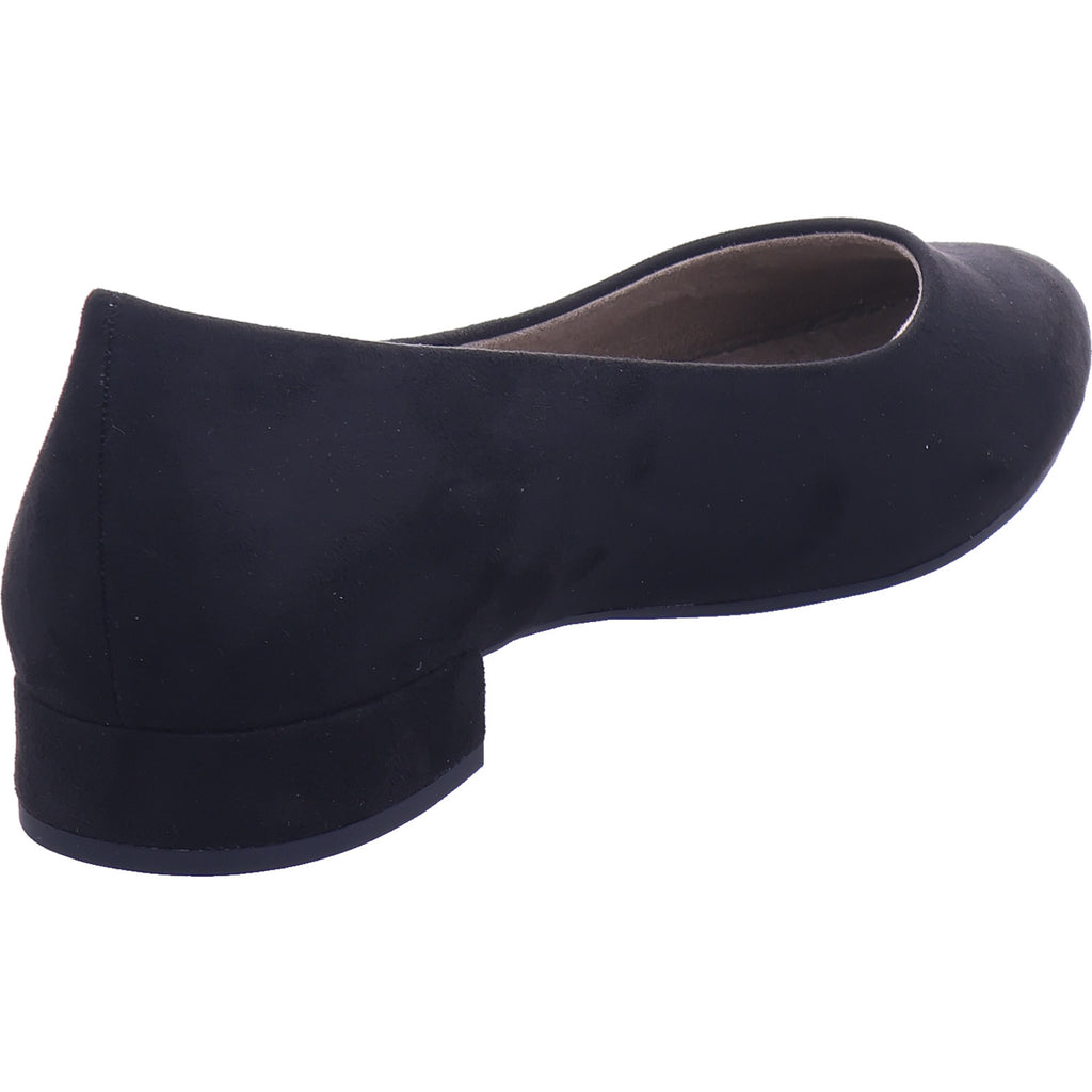 Jana women's ballerina flats in black