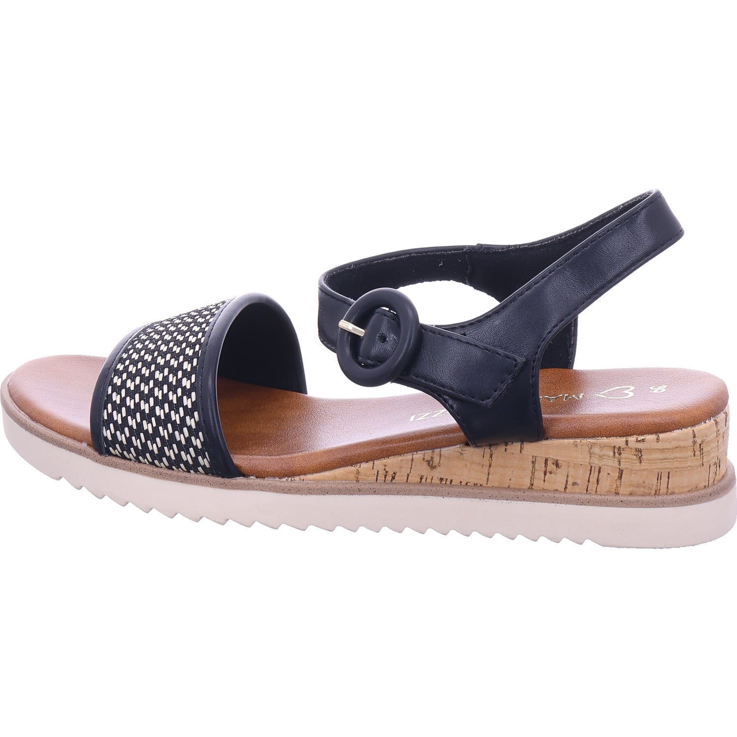 Marco Tozzi Damen Sandalette  in schwarz