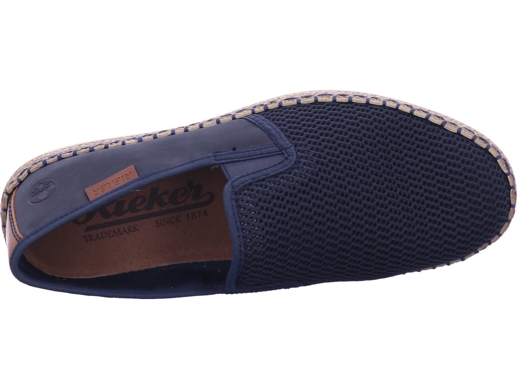 Rieker Herren Slipper  in blau