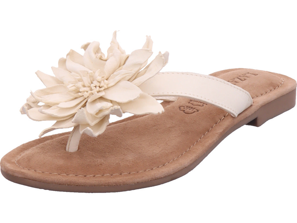 Lazamani Damen Pantolette  in weiß