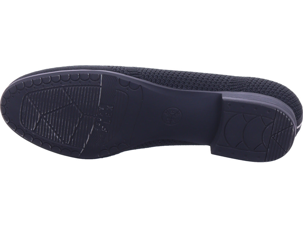 Jana women's slippers in black