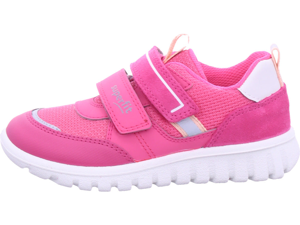 Superfit Girls' First Walker Shoe / Sport7 Mini in Red