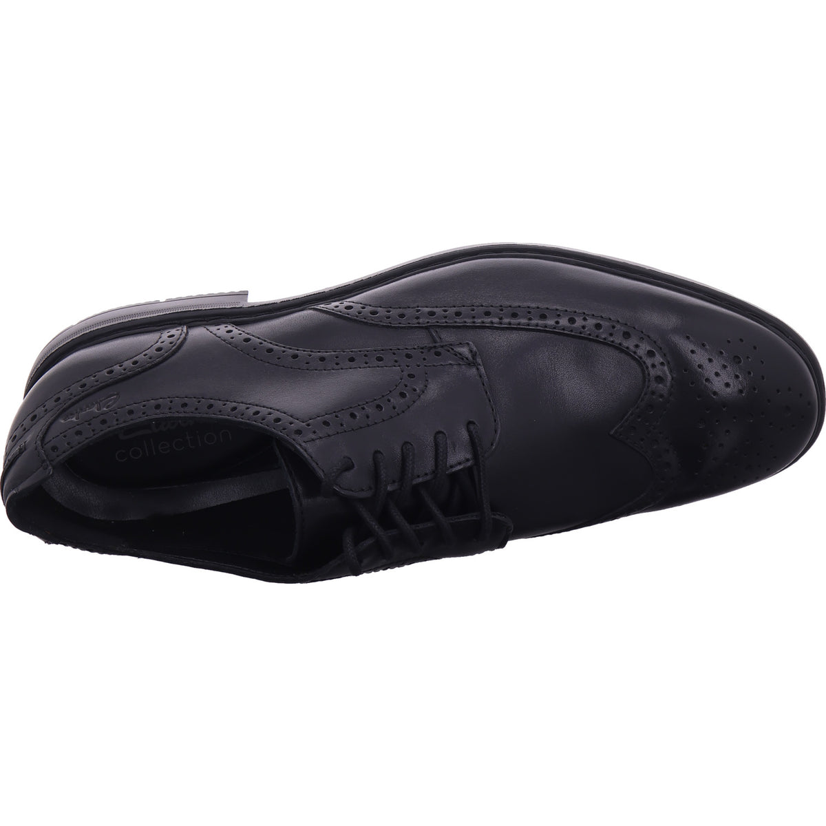Clarks Herren Halbschuh Banbury Tip in schwarz