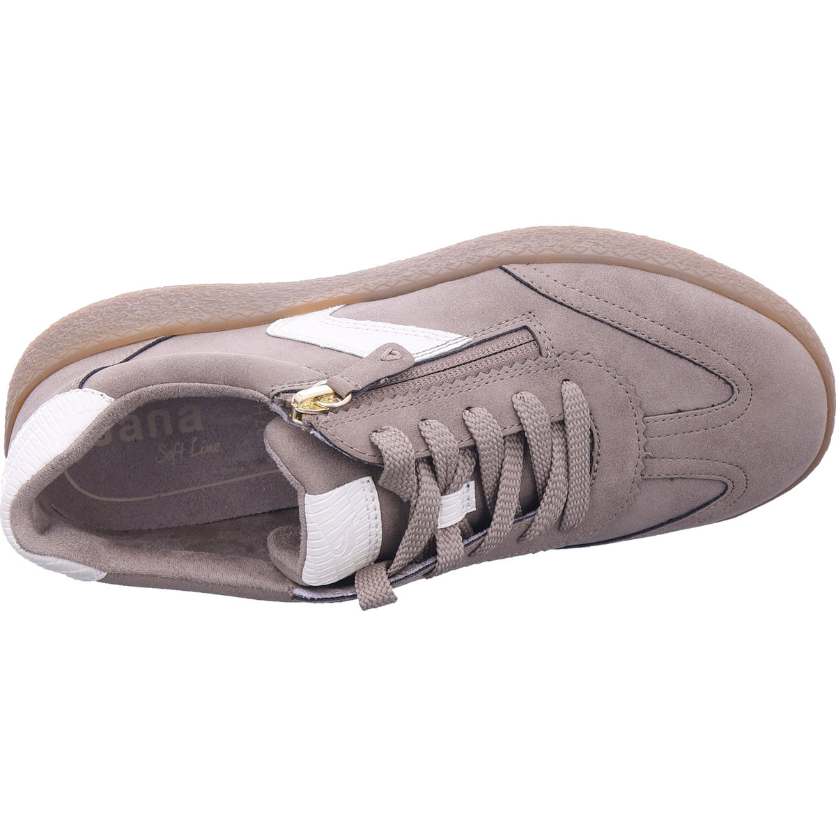Jana Damen Sneaker  in braun