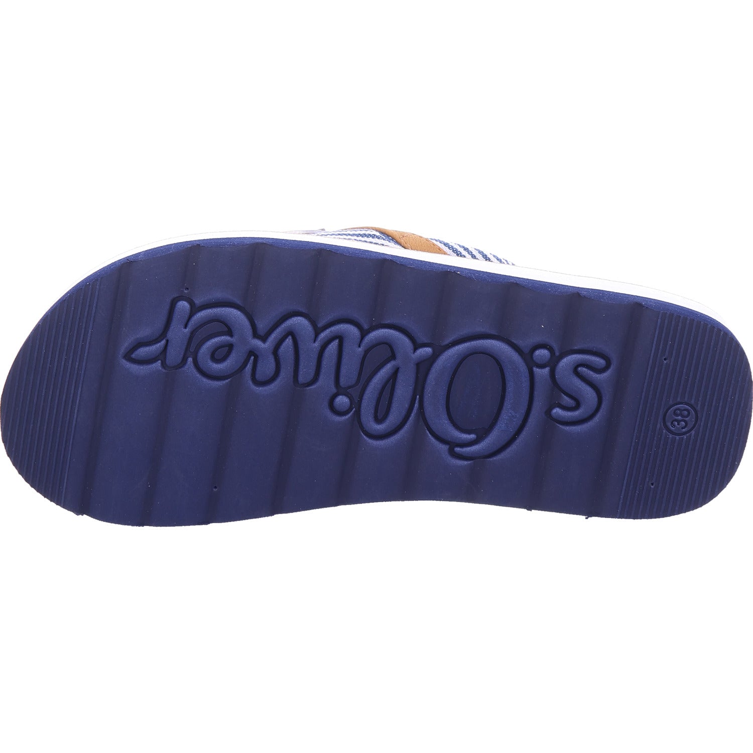 s.Oliver Damen Pantolette  in blau